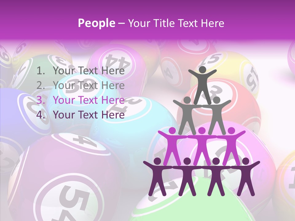 Number Game Win PowerPoint Template