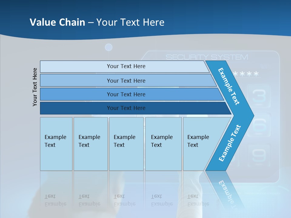 Print Navigation Touchscreen PowerPoint Template