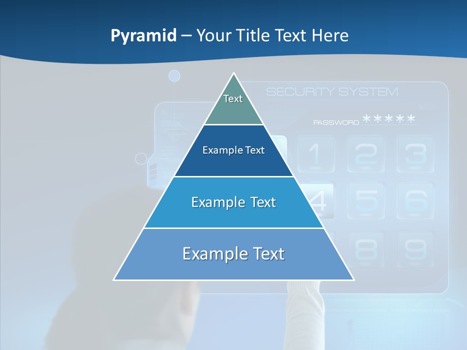 Print Navigation Touchscreen PowerPoint Template