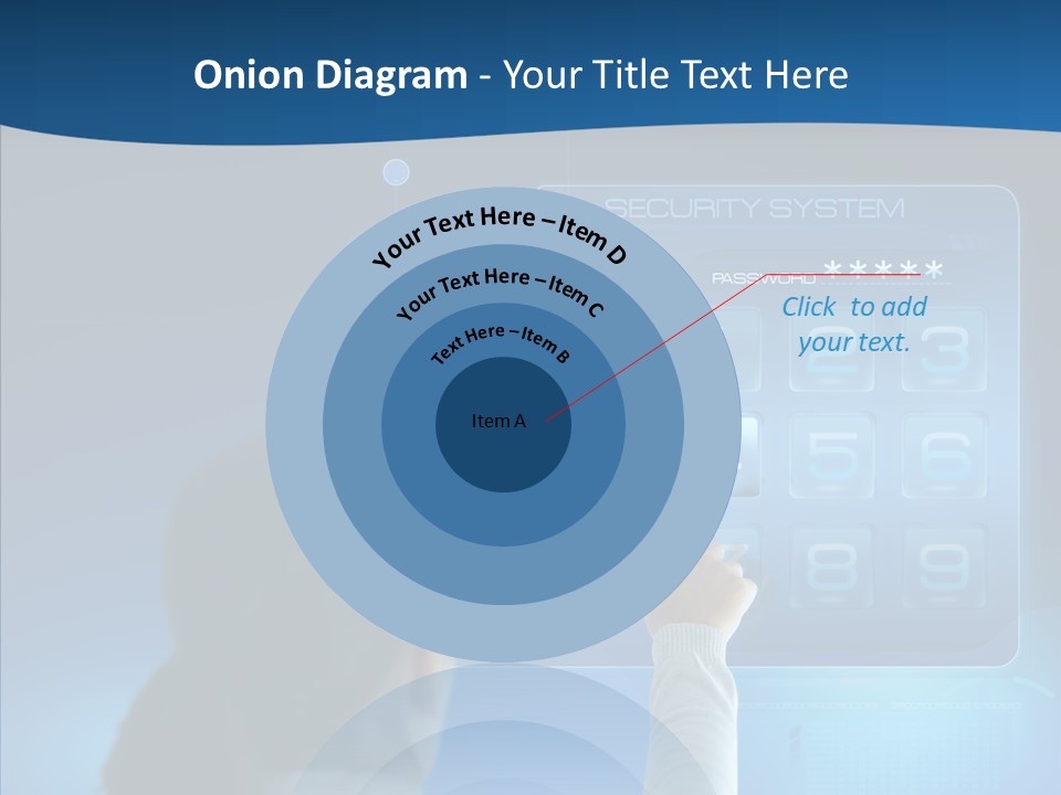 Print Navigation Touchscreen PowerPoint Template