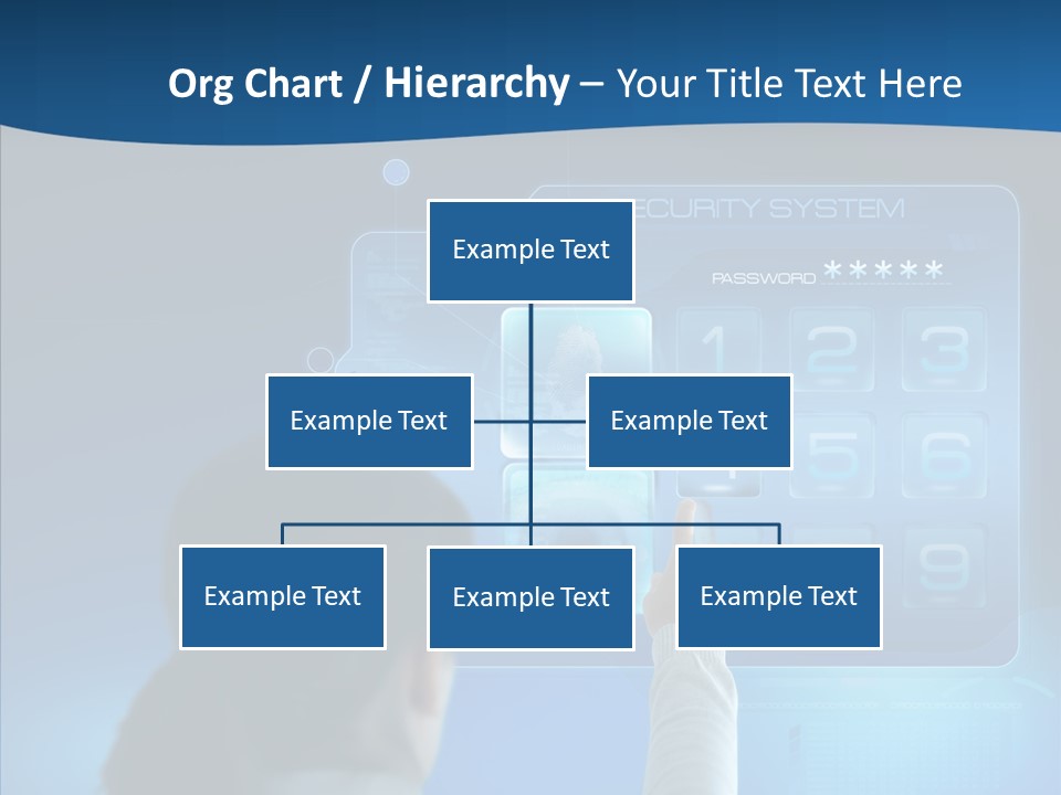 Print Navigation Touchscreen PowerPoint Template
