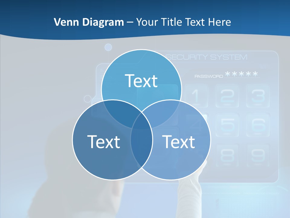 Print Navigation Touchscreen PowerPoint Template