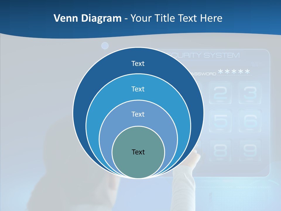 Print Navigation Touchscreen PowerPoint Template