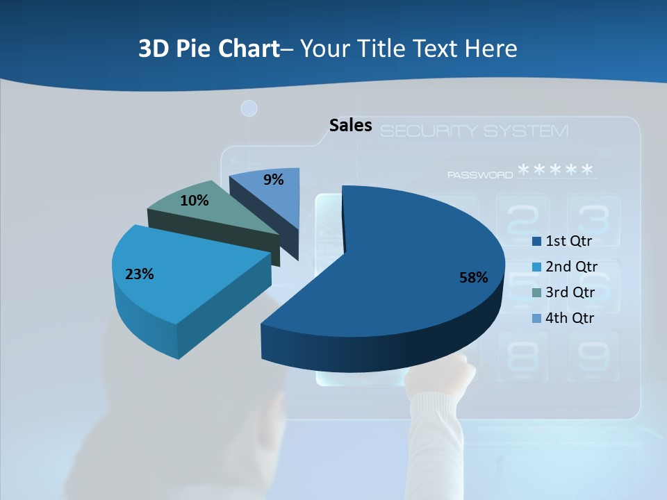 Print Navigation Touchscreen PowerPoint Template