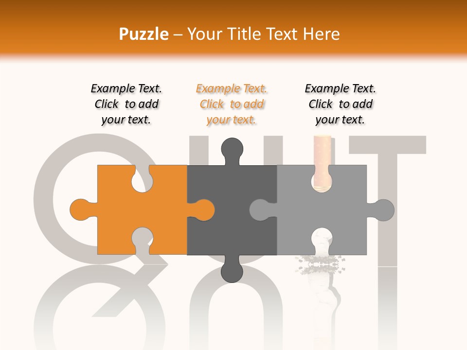 Filter Addiction Bad PowerPoint Template