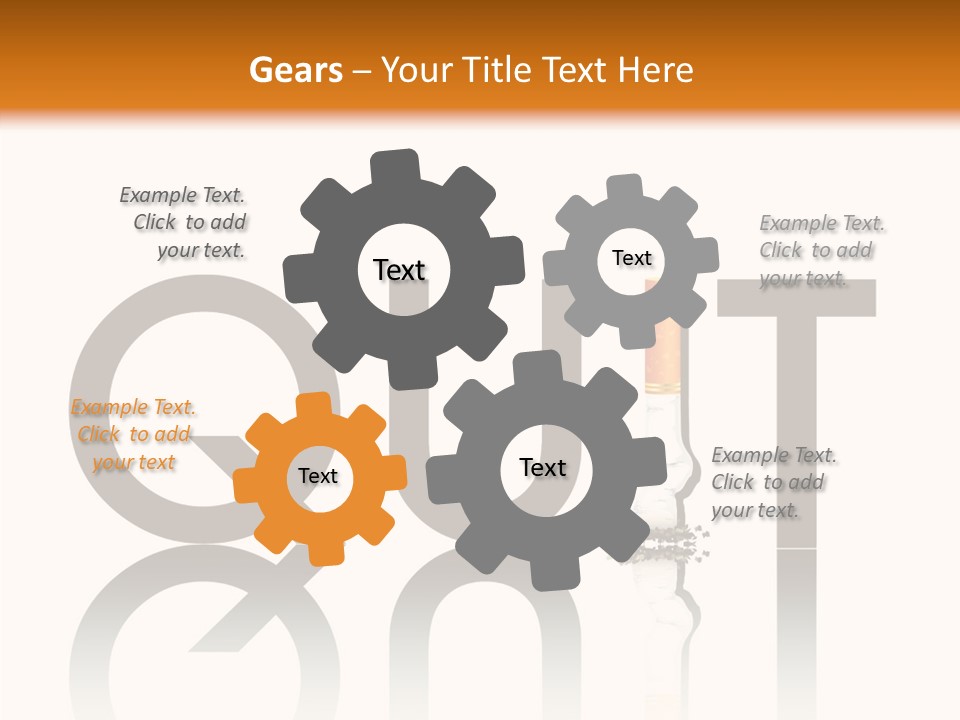 Filter Addiction Bad PowerPoint Template