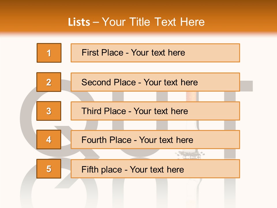 Filter Addiction Bad PowerPoint Template