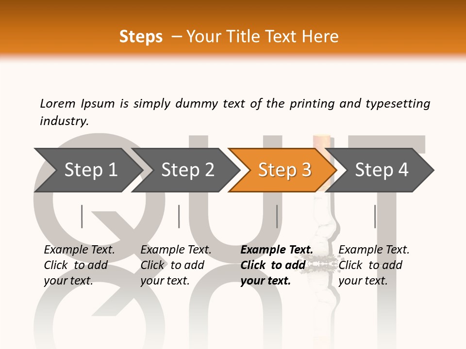 Filter Addiction Bad PowerPoint Template