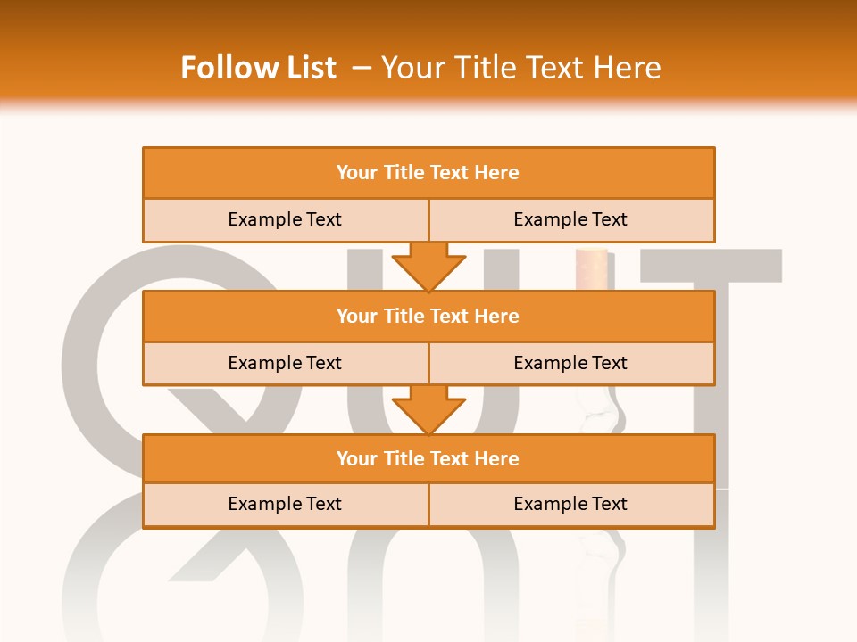 Filter Addiction Bad PowerPoint Template