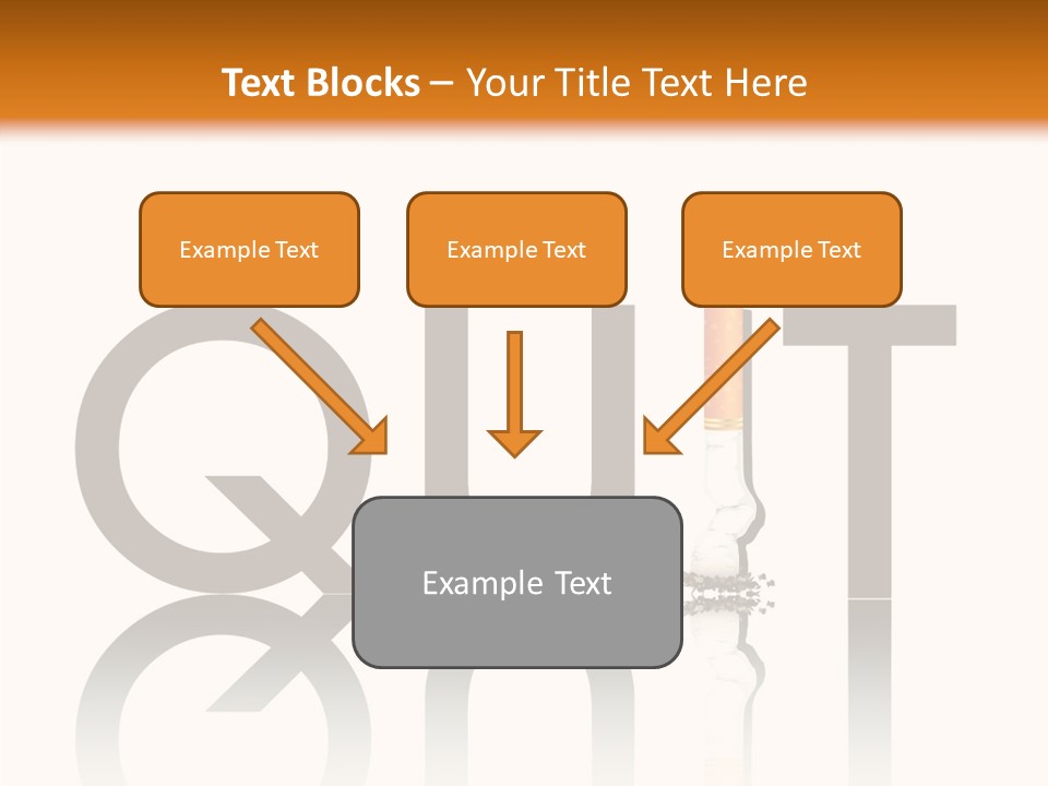 Filter Addiction Bad PowerPoint Template