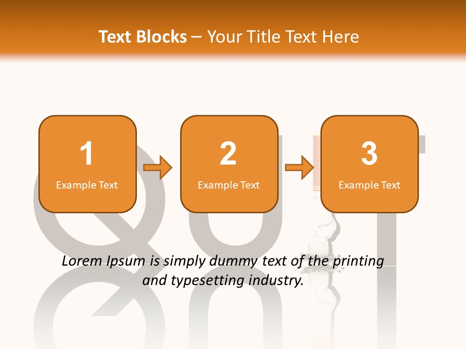 Filter Addiction Bad PowerPoint Template