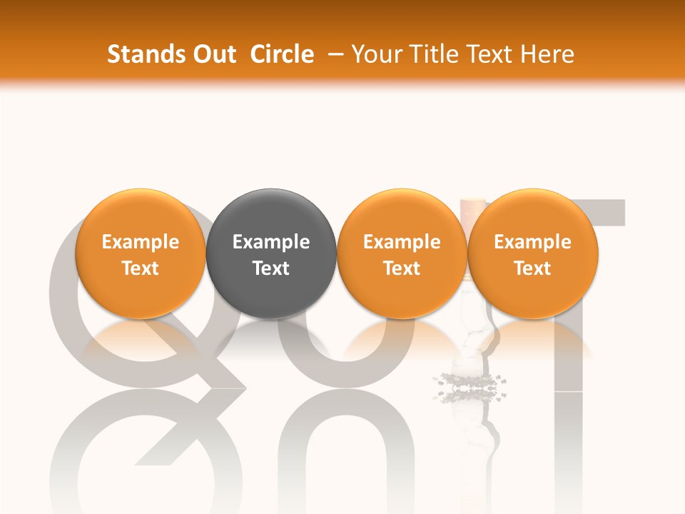 Filter Addiction Bad PowerPoint Template