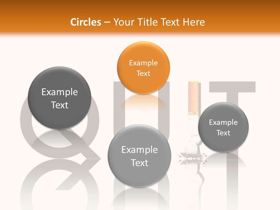 Filter Addiction Bad PowerPoint Template