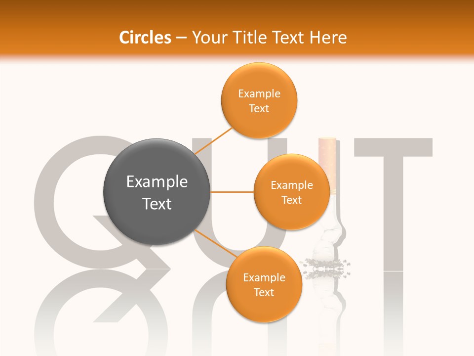 Filter Addiction Bad PowerPoint Template