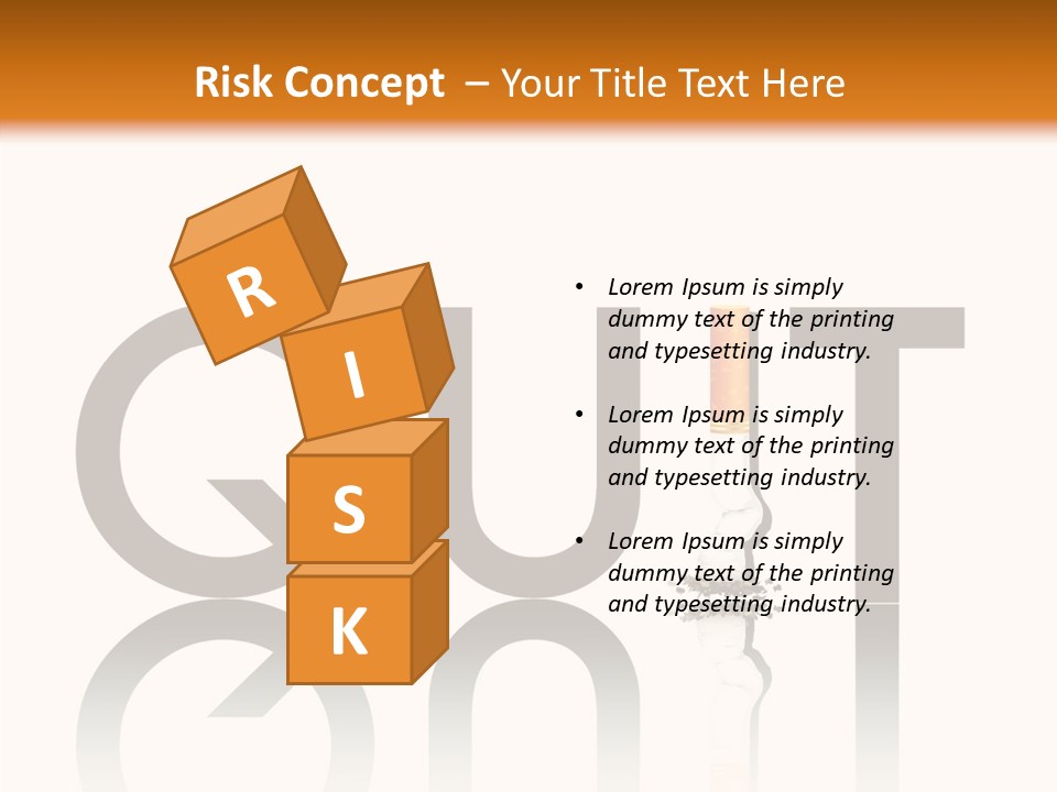 Filter Addiction Bad PowerPoint Template