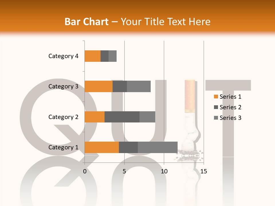 Filter Addiction Bad PowerPoint Template
