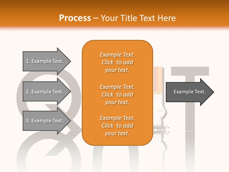 Filter Addiction Bad PowerPoint Template