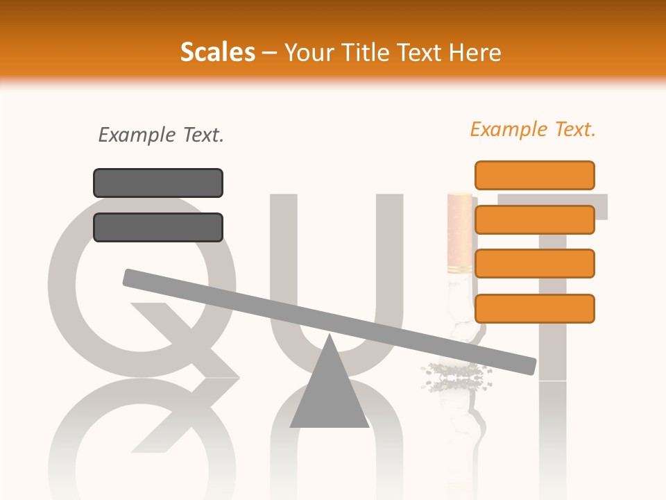 Filter Addiction Bad PowerPoint Template
