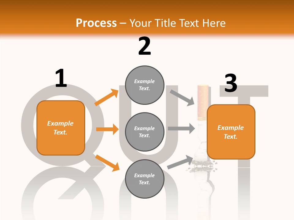 Filter Addiction Bad PowerPoint Template