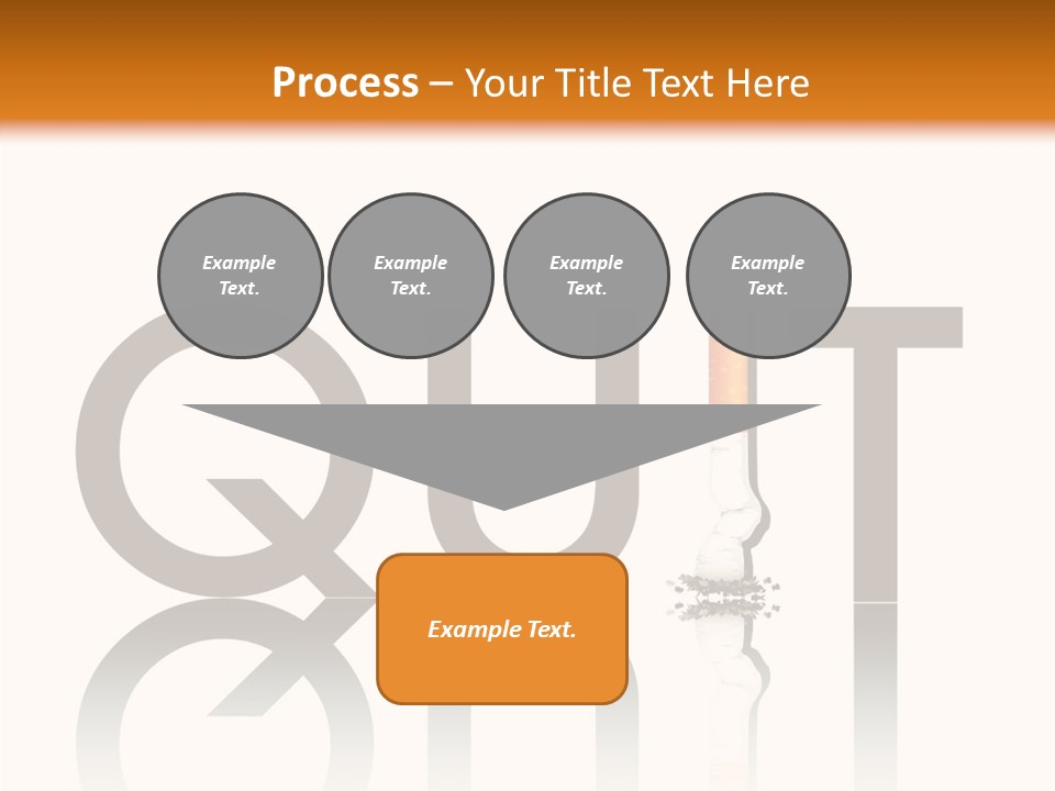 Filter Addiction Bad PowerPoint Template