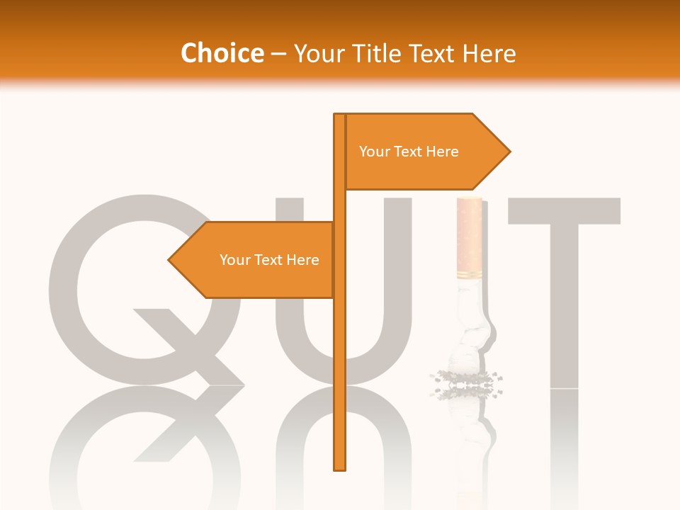Filter Addiction Bad PowerPoint Template