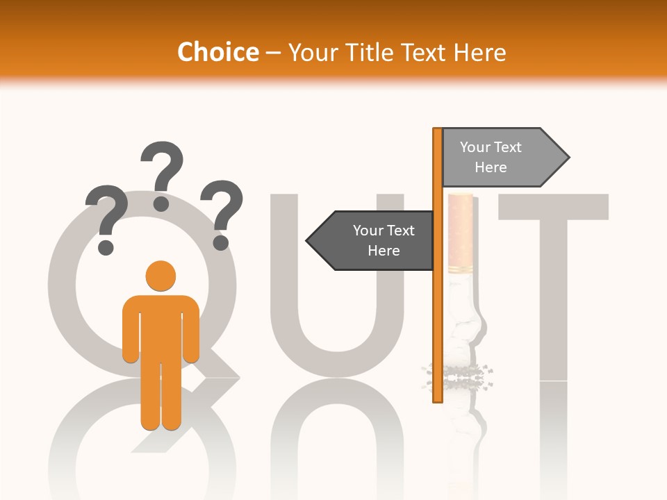 Filter Addiction Bad PowerPoint Template