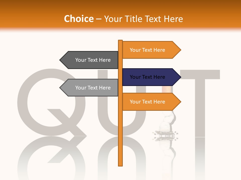 Filter Addiction Bad PowerPoint Template