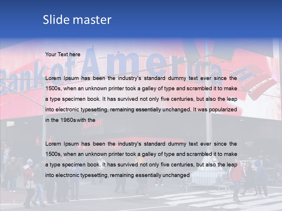 Plastic Chip Private PowerPoint Template