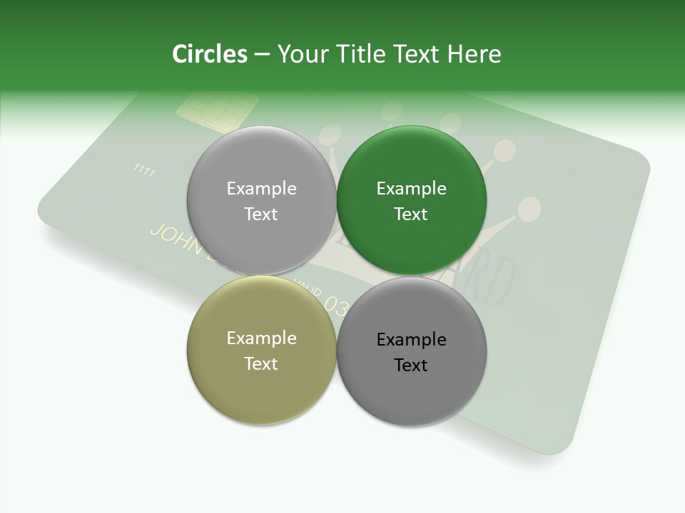 Plastic Chip Private PowerPoint Template