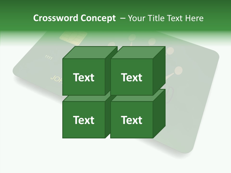 Plastic Chip Private PowerPoint Template