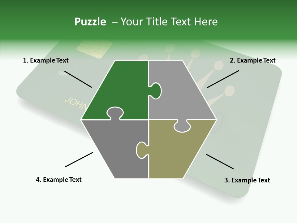 Plastic Chip Private PowerPoint Template