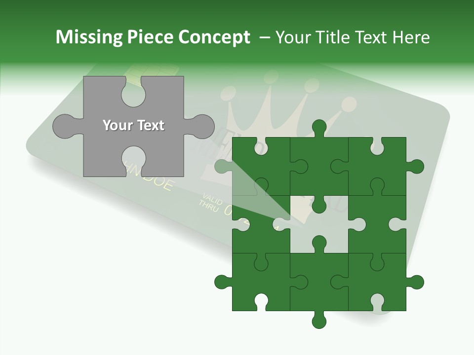 Plastic Chip Private PowerPoint Template