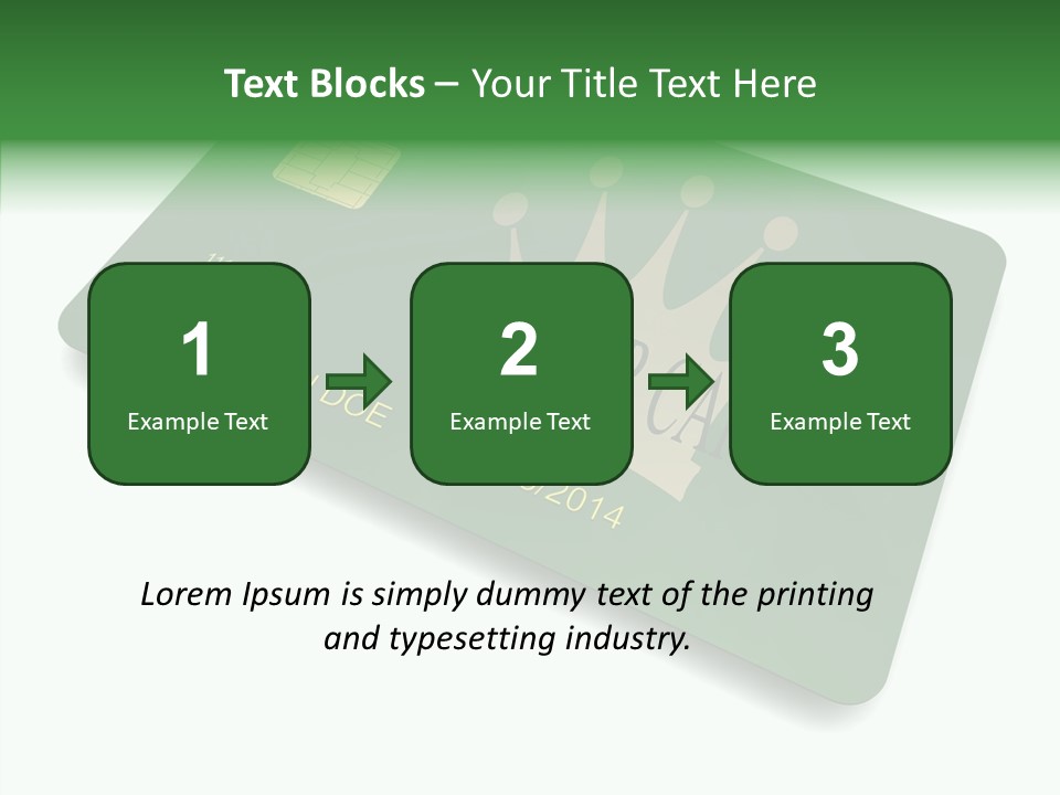 Plastic Chip Private PowerPoint Template
