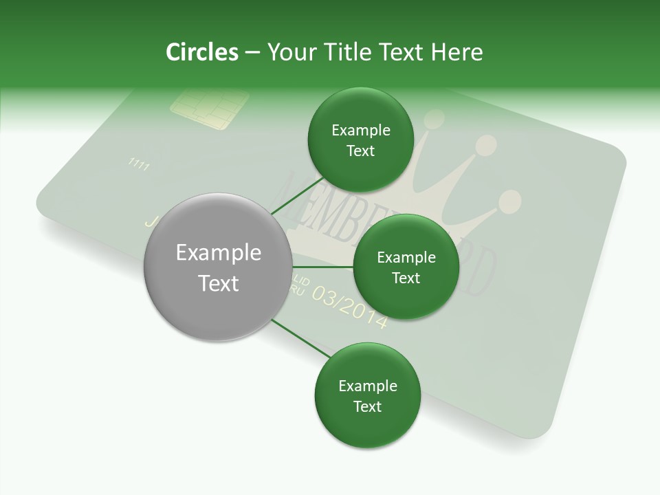 Plastic Chip Private PowerPoint Template