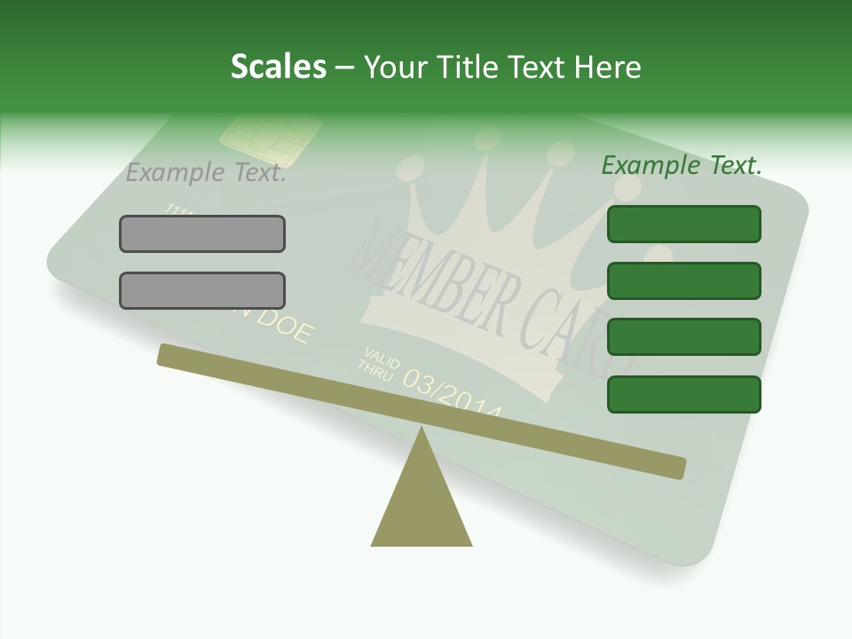 Plastic Chip Private PowerPoint Template