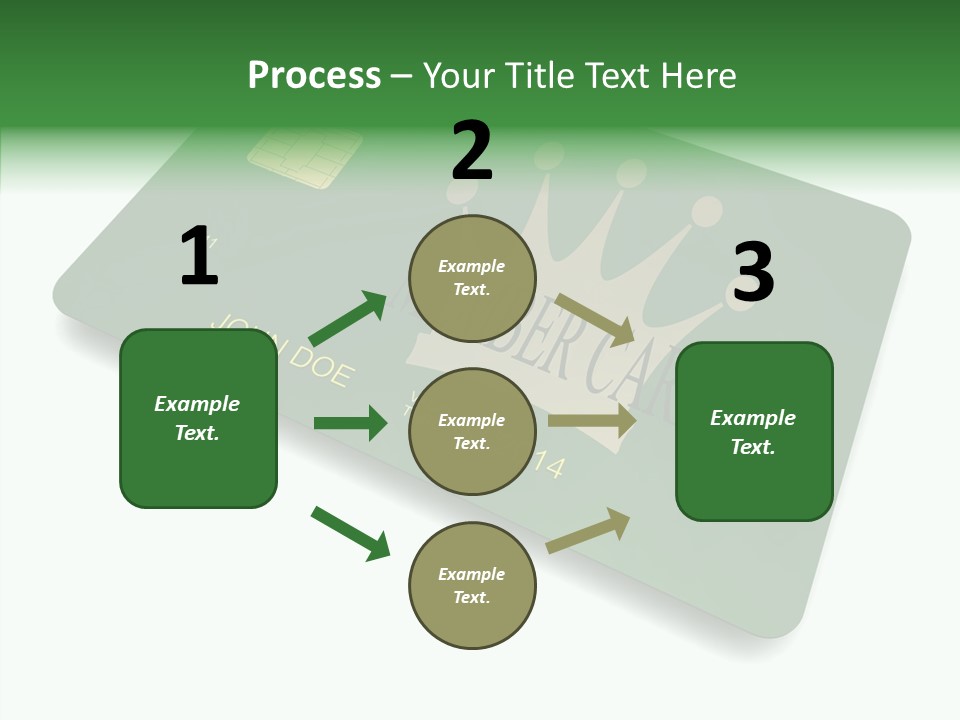 Plastic Chip Private PowerPoint Template