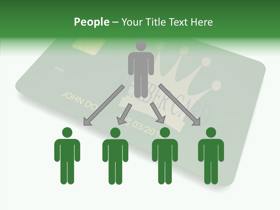 Plastic Chip Private PowerPoint Template