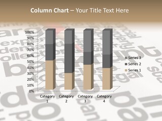 Word Crisis Despair PowerPoint Template