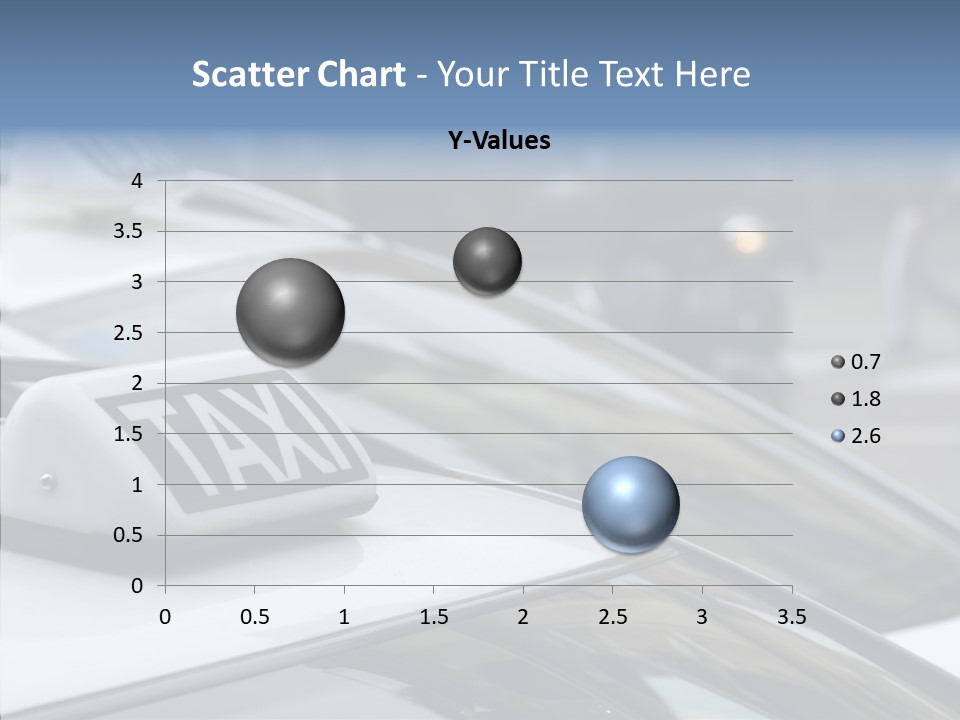 Selective Focus Transportation Car PowerPoint Template