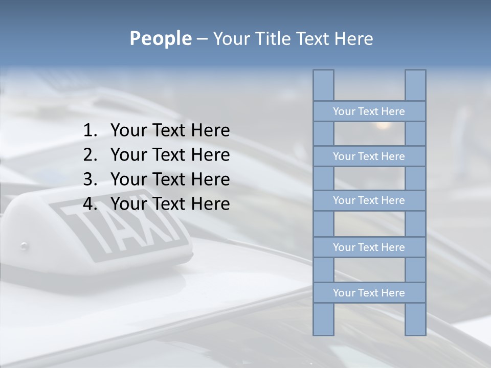 Selective Focus Transportation Car PowerPoint Template