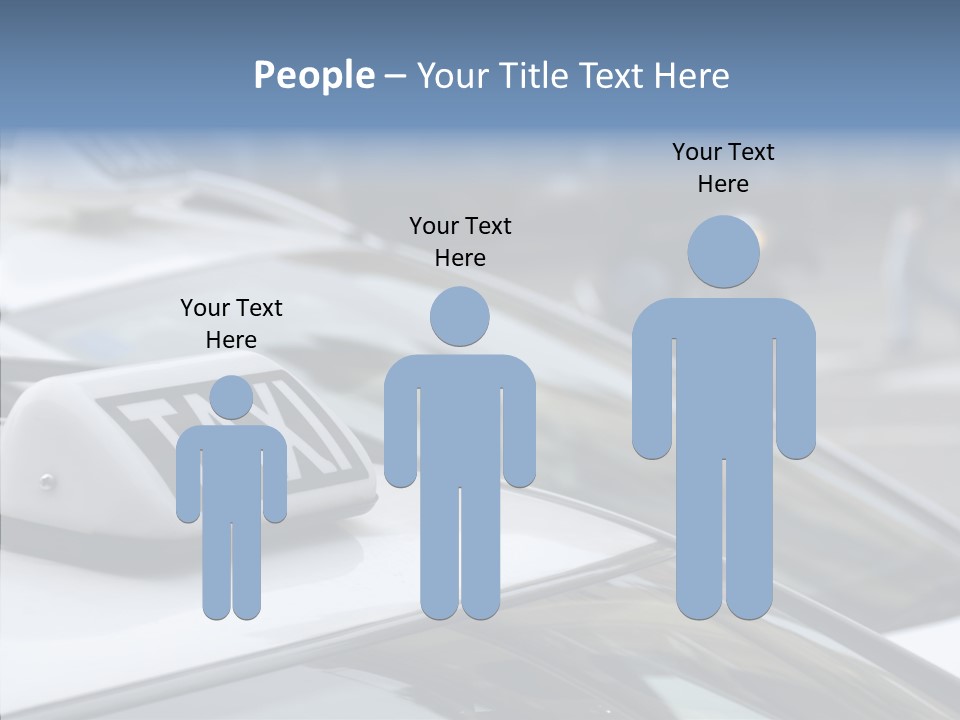 Selective Focus Transportation Car PowerPoint Template