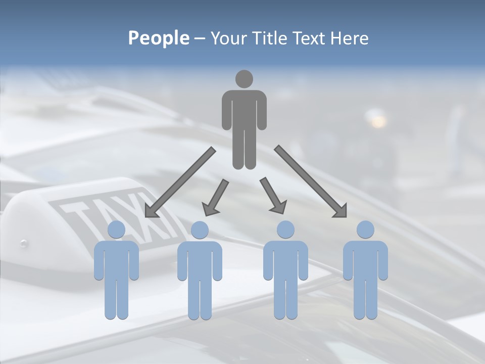 Selective Focus Transportation Car PowerPoint Template