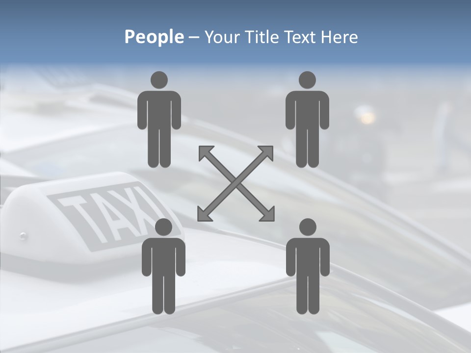 Selective Focus Transportation Car PowerPoint Template