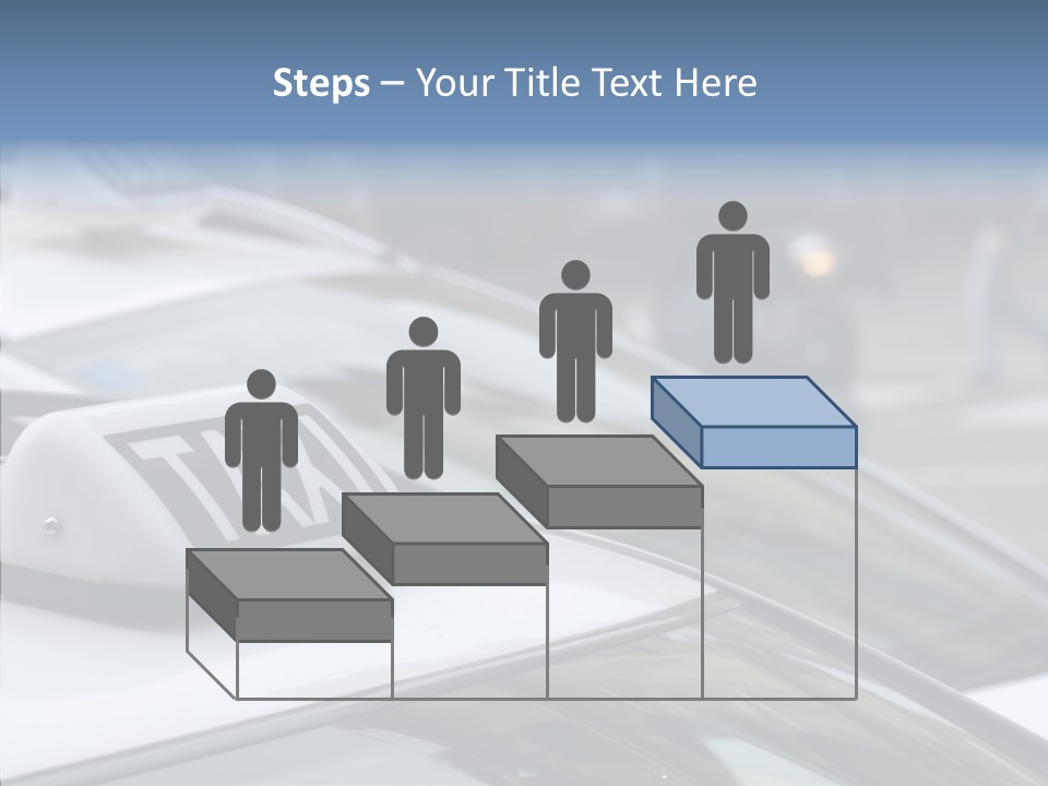 Selective Focus Transportation Car PowerPoint Template