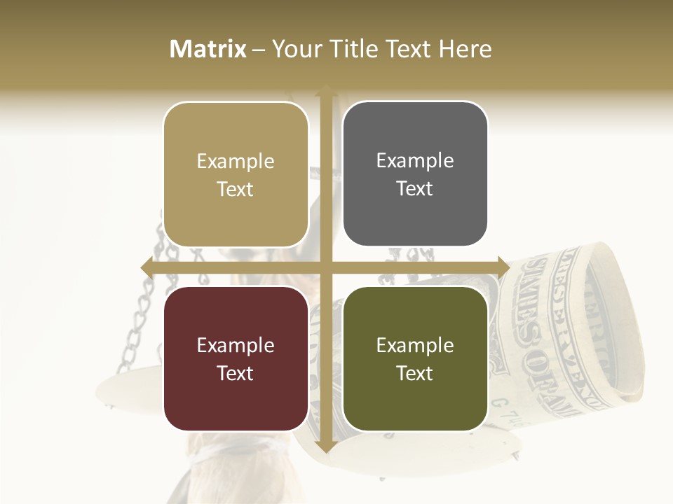 Usa Bribing Bribe PowerPoint Template