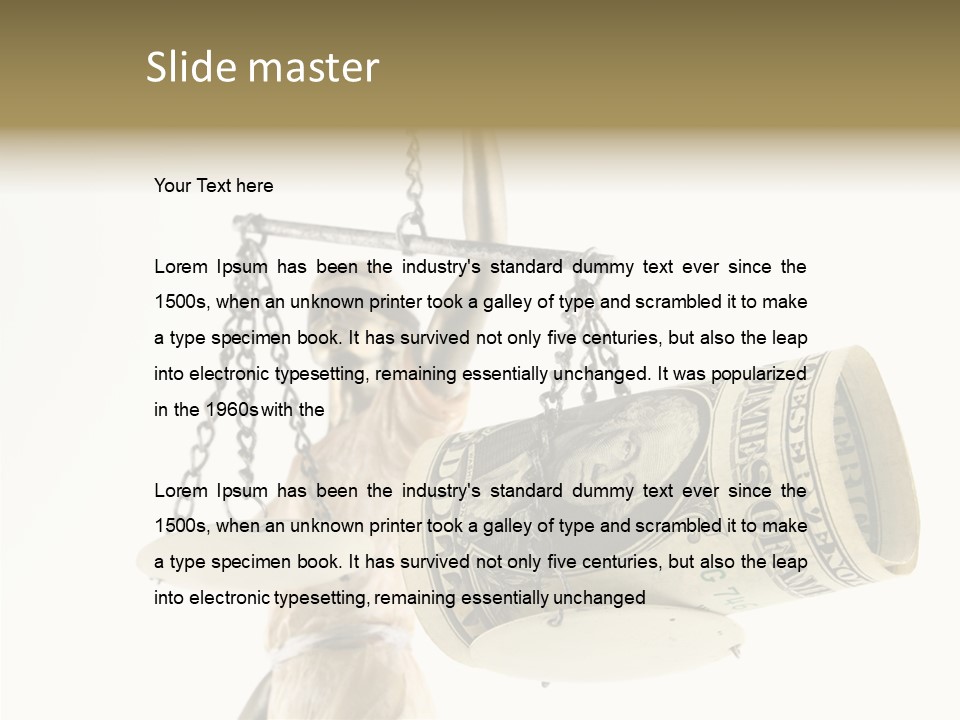 Usa Bribing Bribe PowerPoint Template