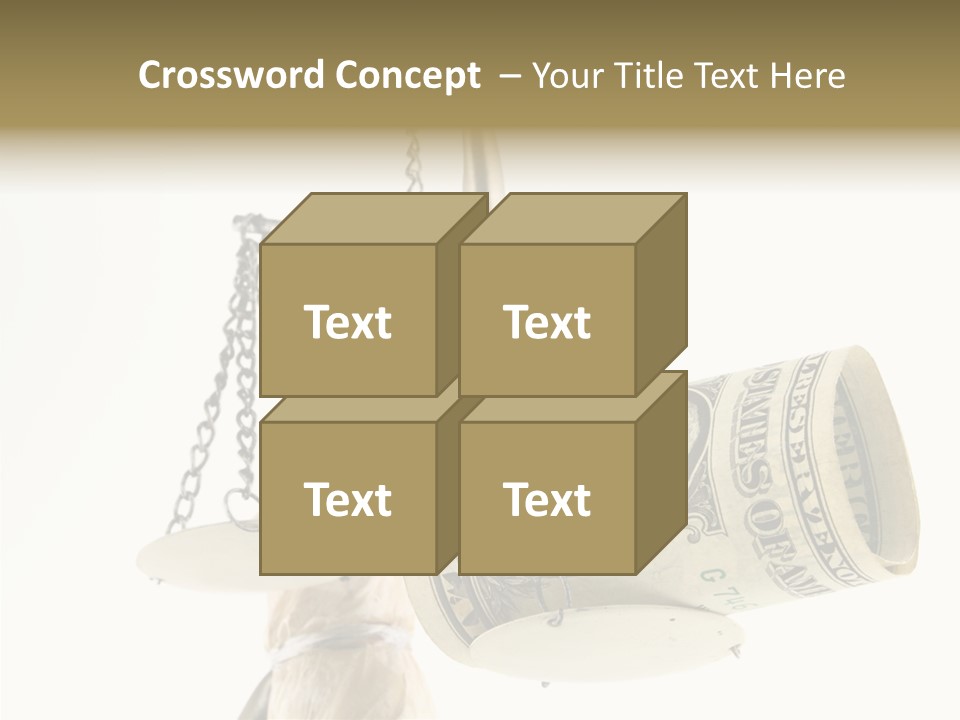Usa Bribing Bribe PowerPoint Template