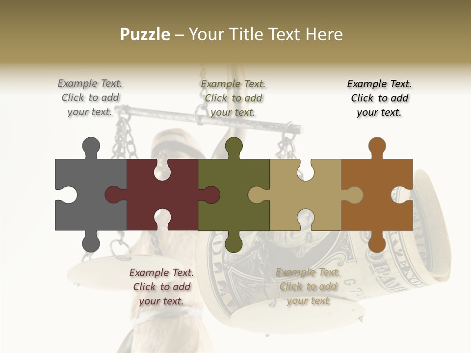 Usa Bribing Bribe PowerPoint Template