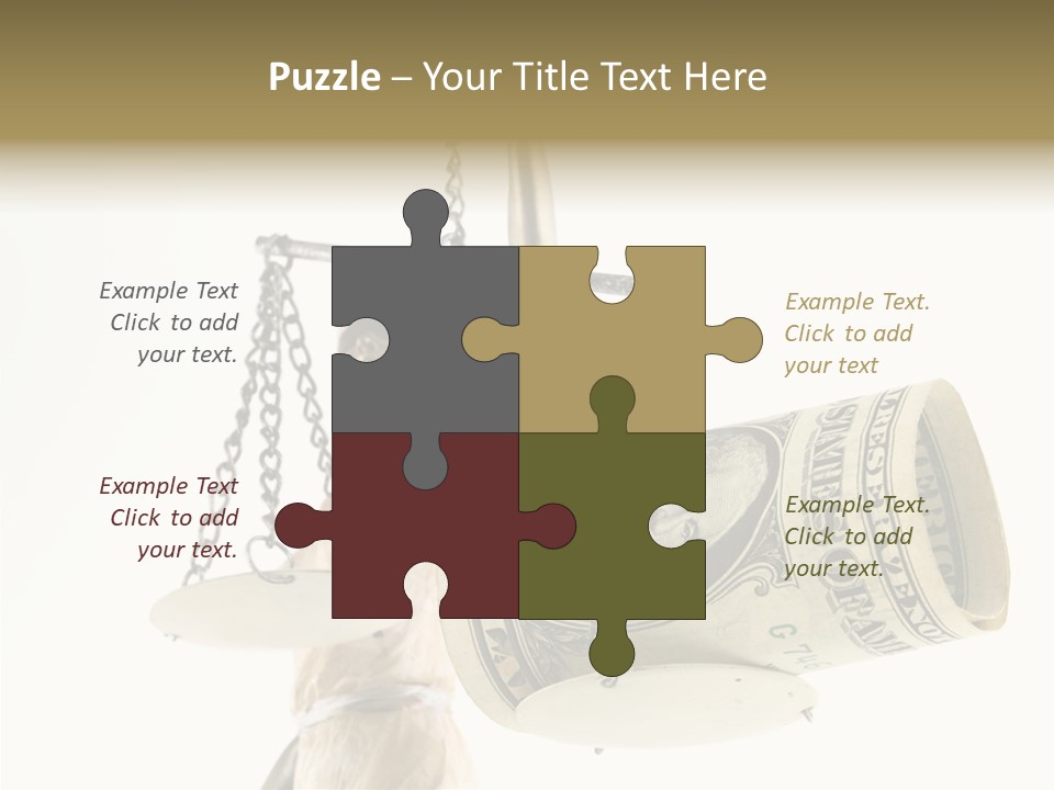 Usa Bribing Bribe PowerPoint Template