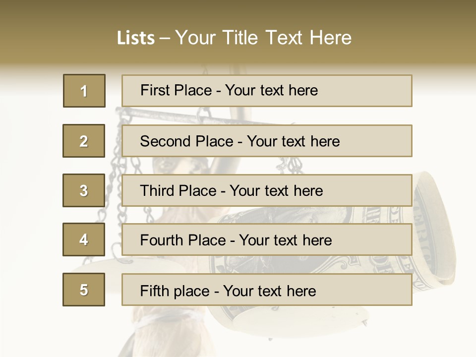 Usa Bribing Bribe PowerPoint Template